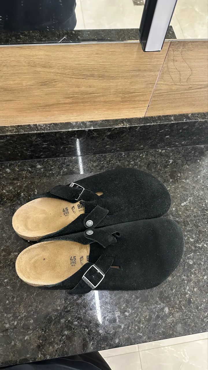 Birkenstock Boston Preta  - Foto 3
