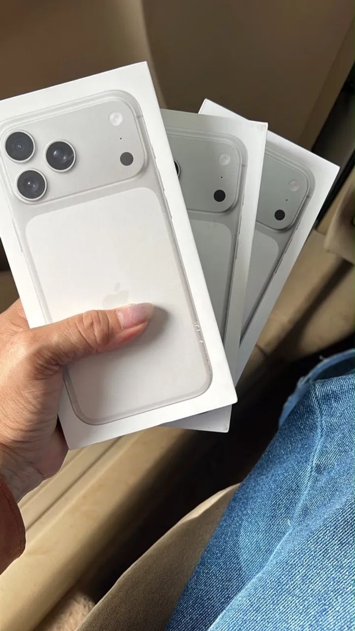 Promoção Iphone 18 pro max 256g Silver - Foto 4
