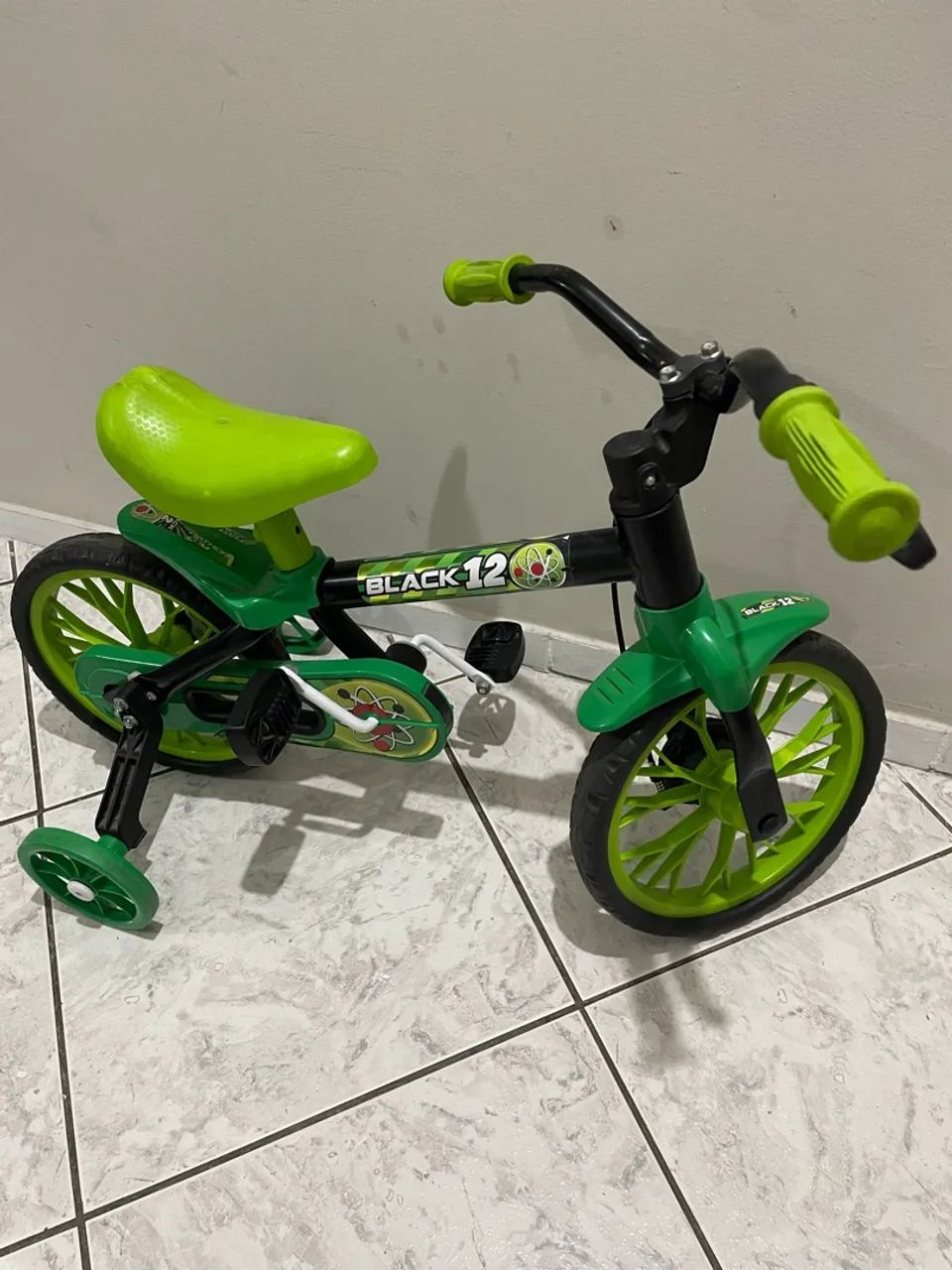 Bicicleta na cor verde  - Foto 2