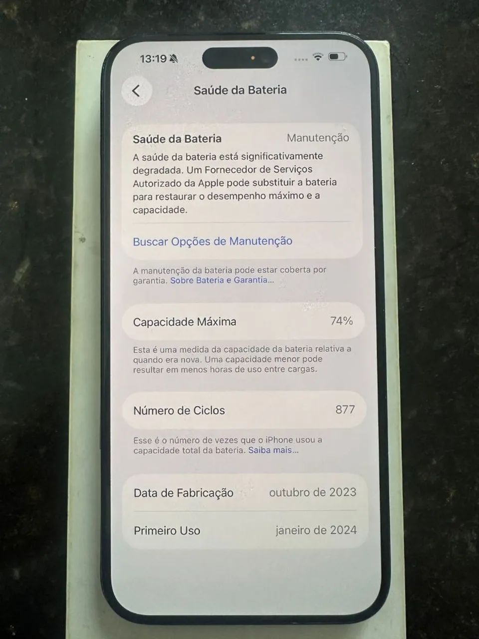 ? iPhone 15 Pro Max 256 GB ? R$ 4.000 - Foto 2