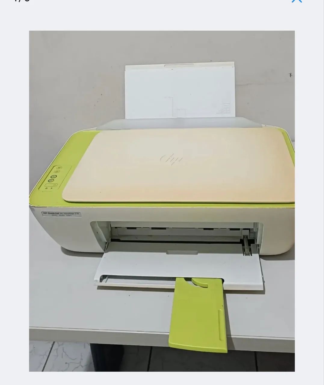 Impressora Multifuncional HP Deskjet Ink Advantage 2136 - Print, Scan e Copy - Foto 4