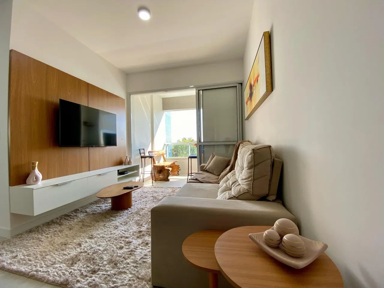 Apartamento mobiliado no kobrasol 3 quartos - Foto 3