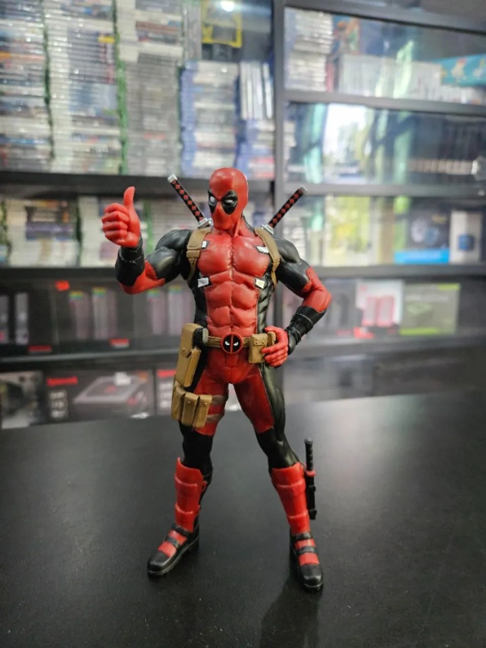 ACTION FIGURE Deadpool LPM Marvel Comics Sega Original - Foto 3