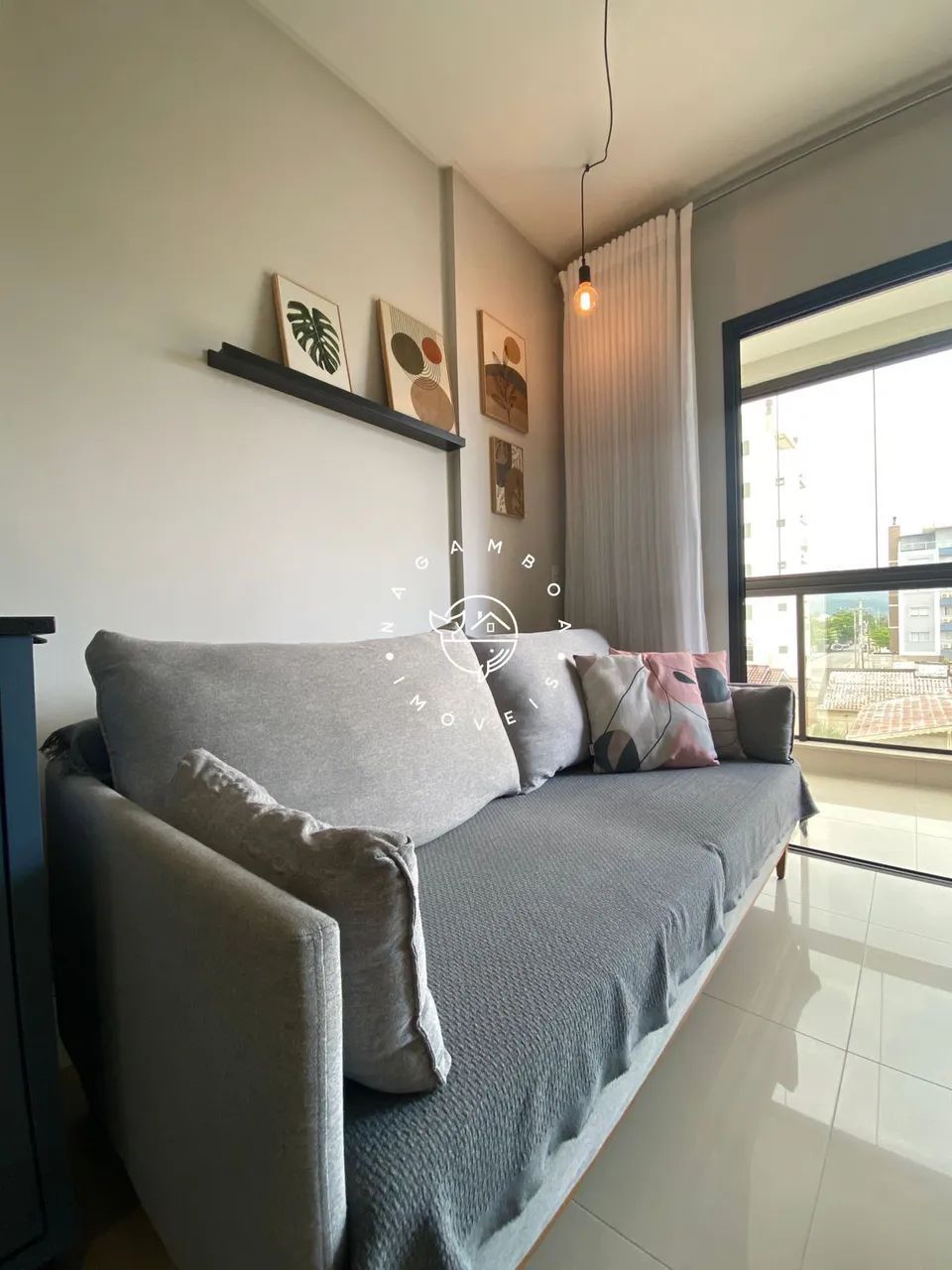 Apartamento Mobiliado 2 Quartos com Suíte a 150m da Praia Grande - Foto 5