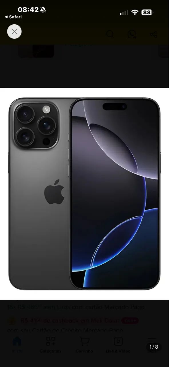 iPhone 16 pro Max 256 gb