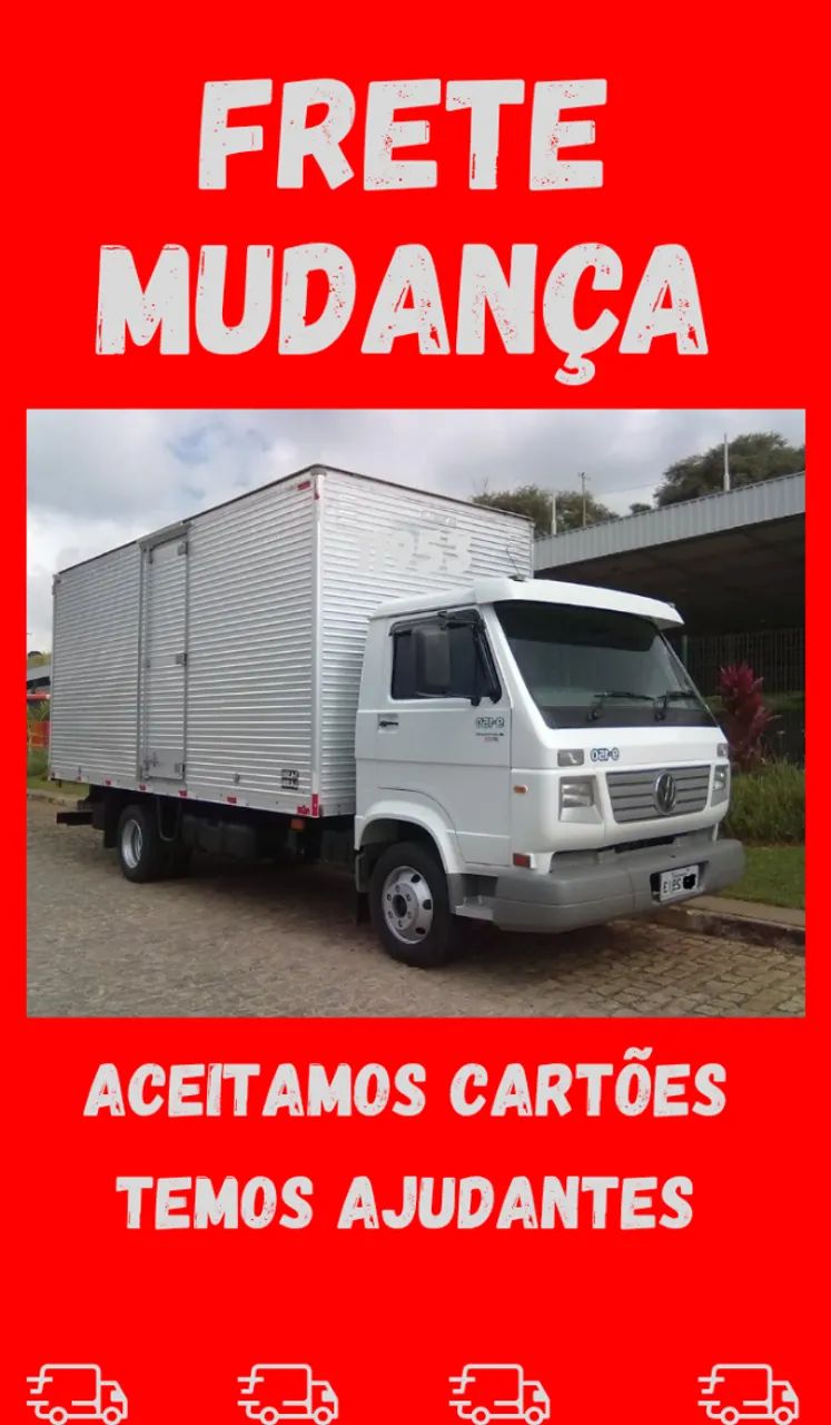 Frete e Mudança Caminhão  Aceitamos Cartão 