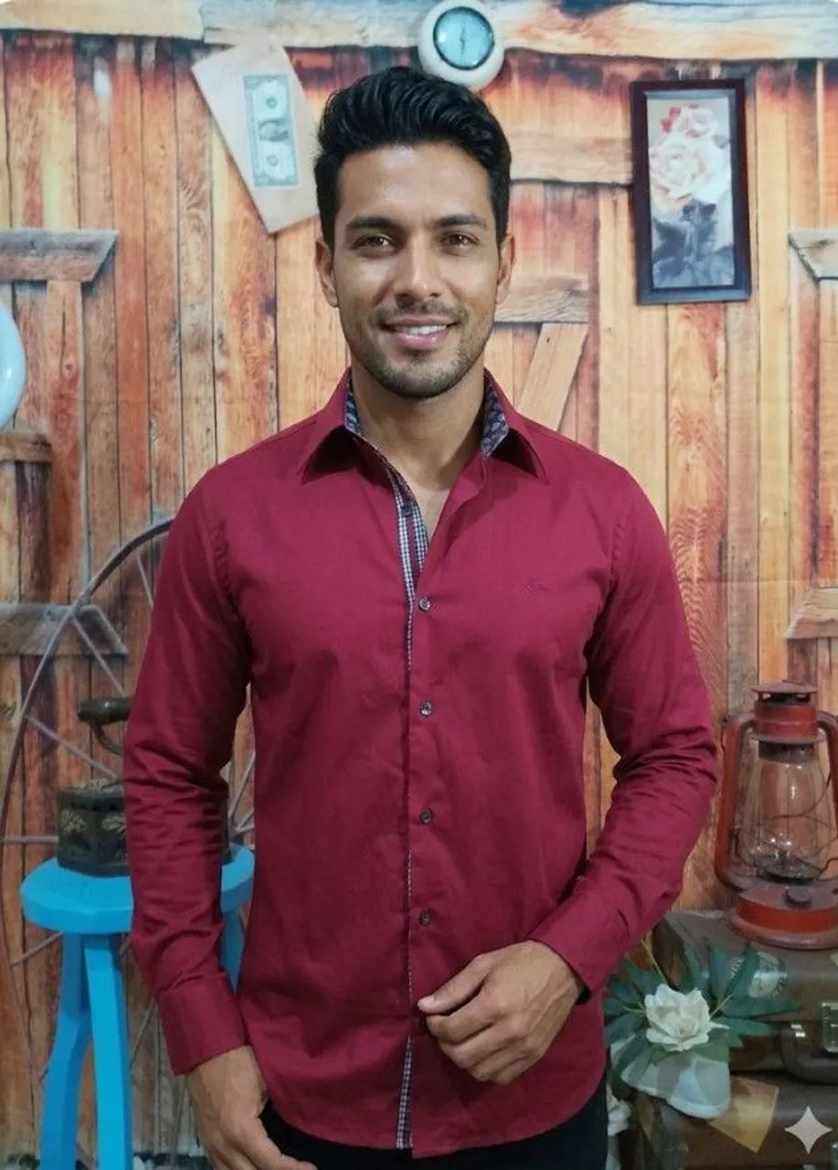 Camisas masculinas P/M $39 cada uma - Foto 5