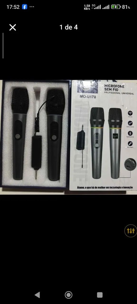 MICROFONE DE QUALIDADE PROFISSIONAL(COIBEU E ÁTOMO)444717213932605442