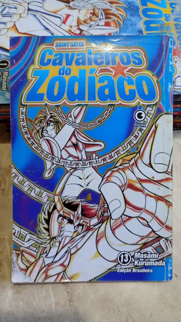 01 Mangá CdZ Saint Seiya Conrad - Livros e revistas - Dom Lustosa