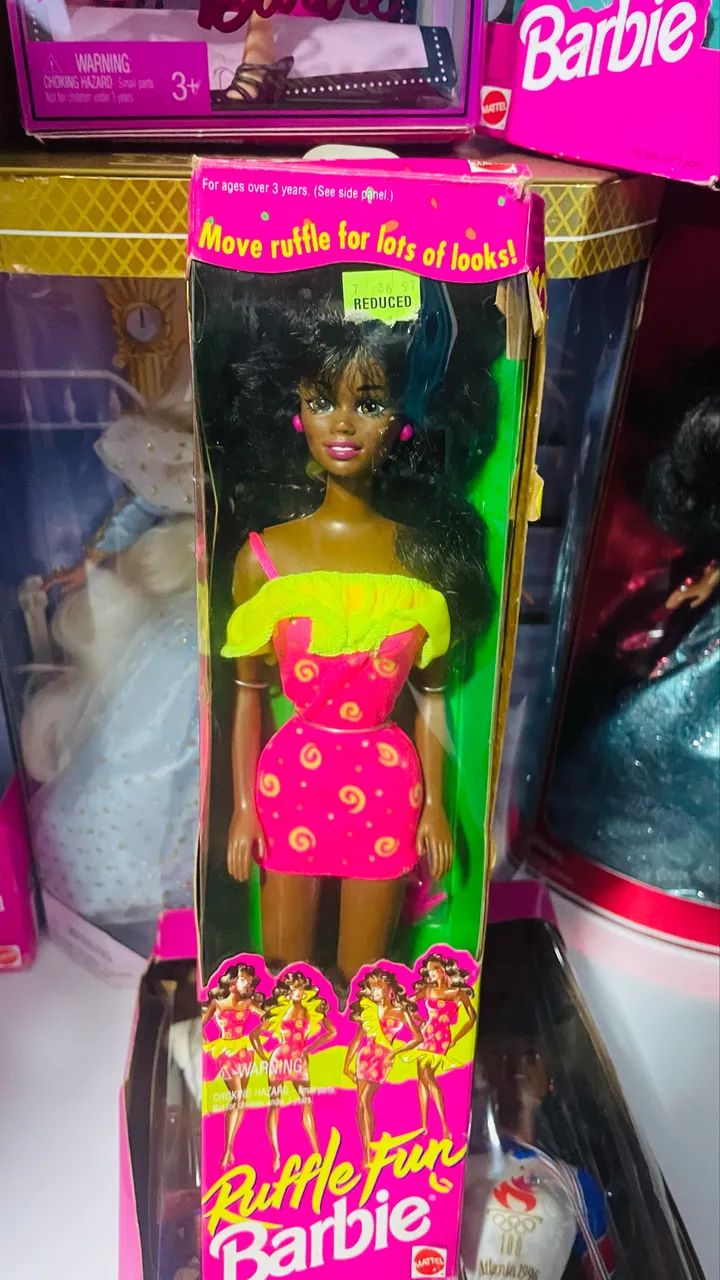 Barbie Rufle Fun African American - Foto 3
