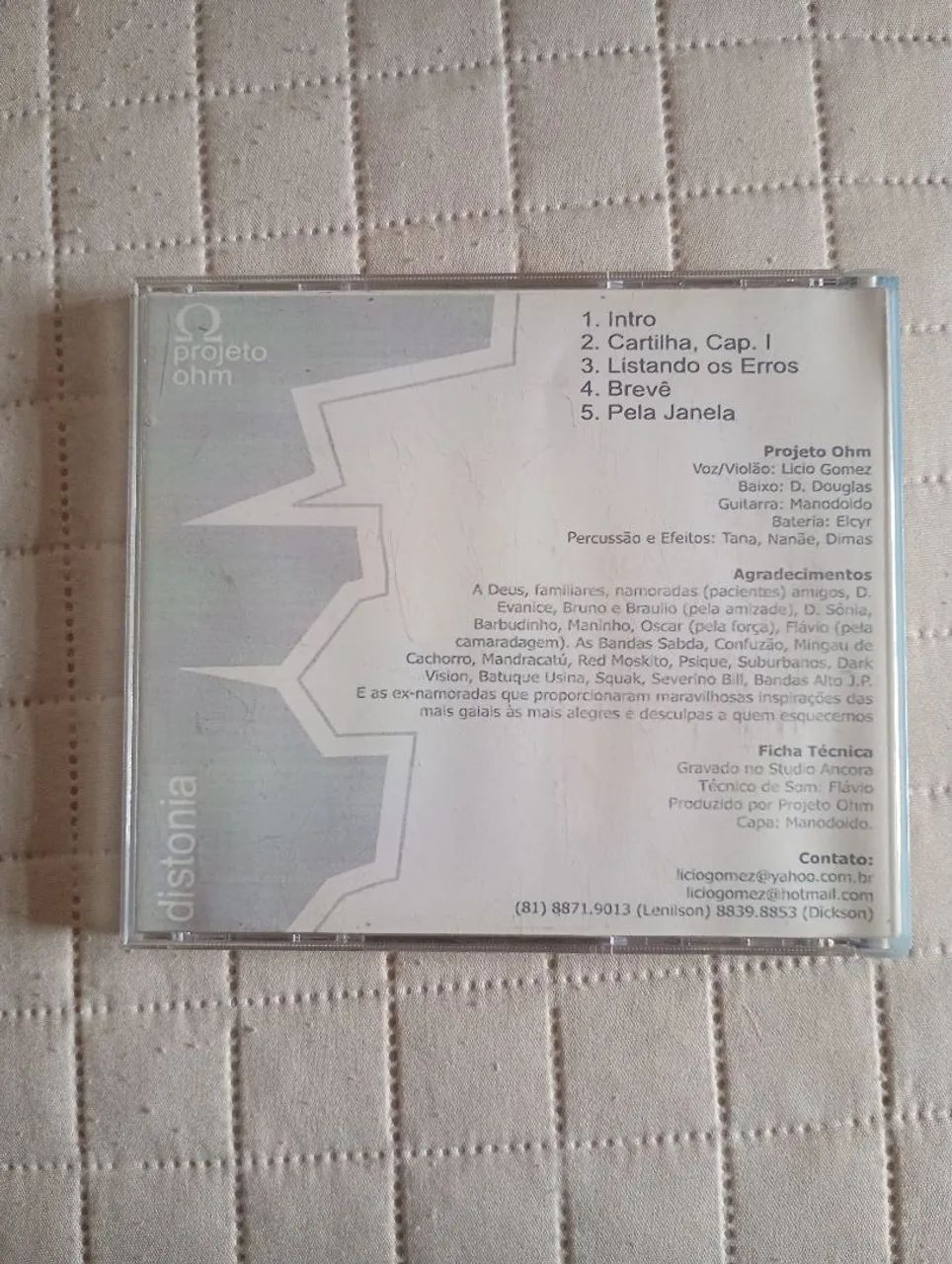 Cd Grupo Projeto Ohm - Foto 2