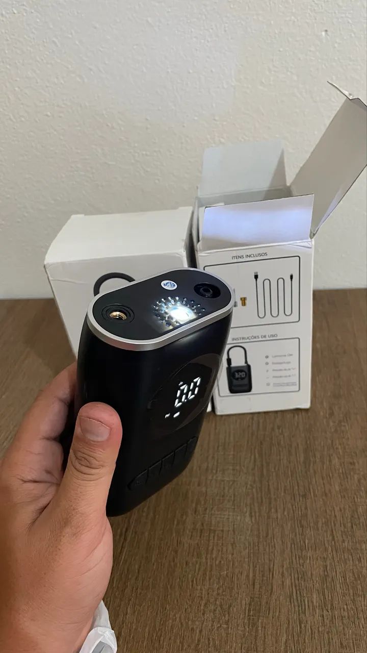 Mini compressor portátil 