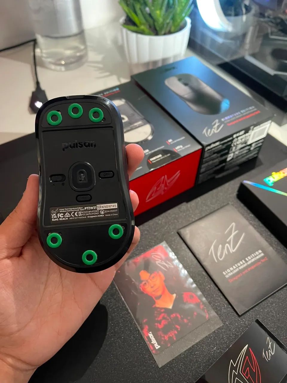 Mouse Pulsar X2H TenZ - Foto 3