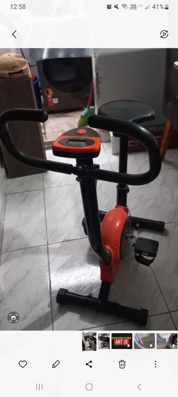 Bicicleta de exercicios
