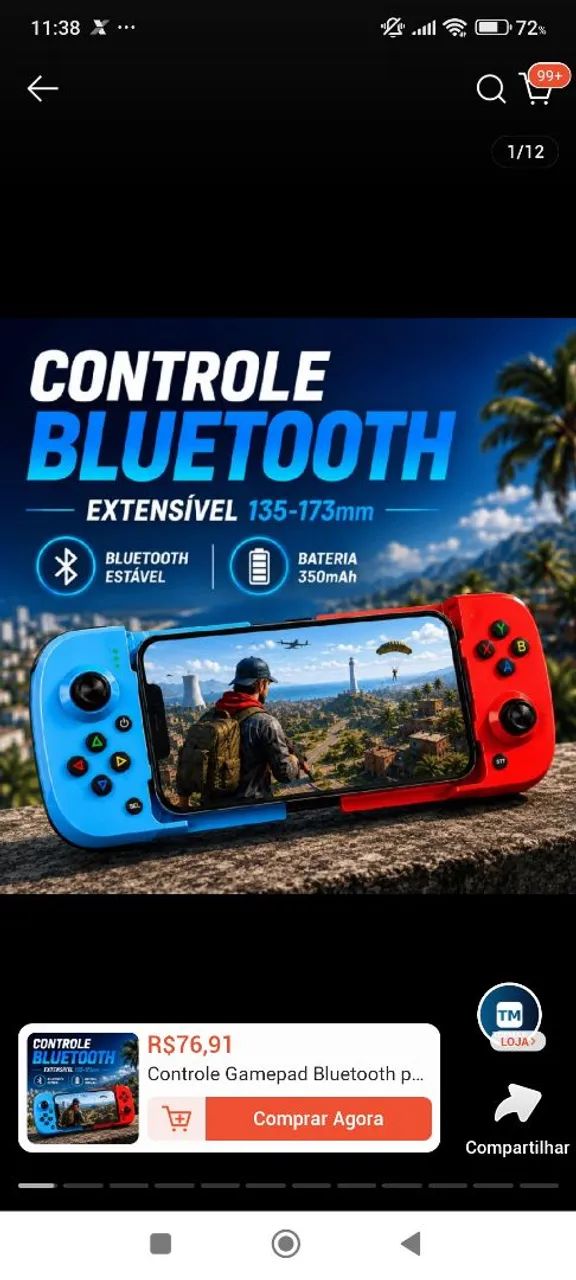 VENDO GAMEPAD D3 - Foto 3
