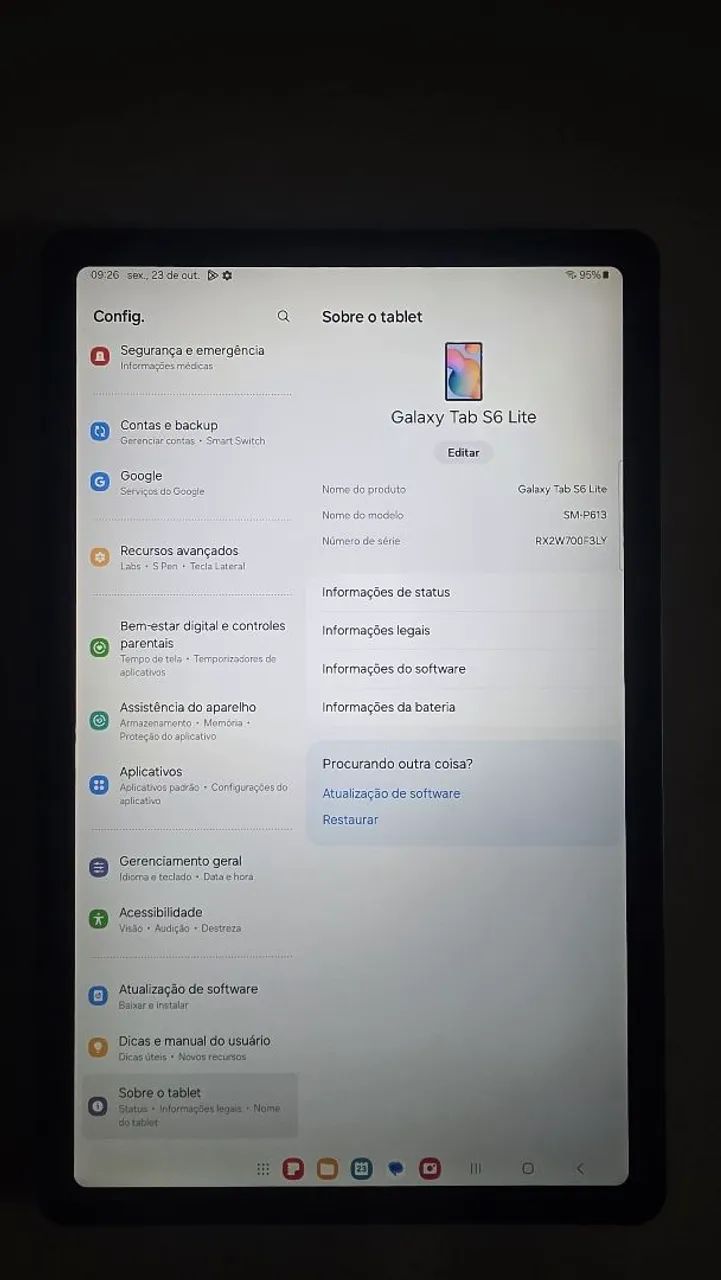 TAB Samsung P613 64gb - Foto 2
