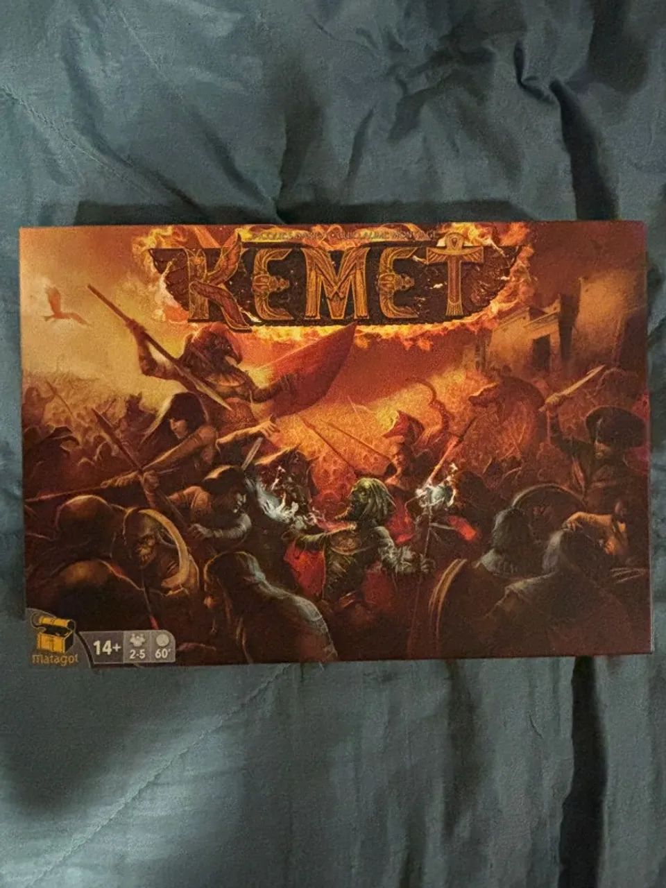 Kemet - Jogo de Tabuleiro - Excelente estado - cartas sleevadas
