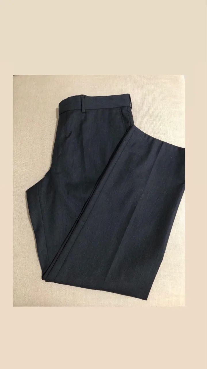 Calça social masculina 44 Hugo Boss preta