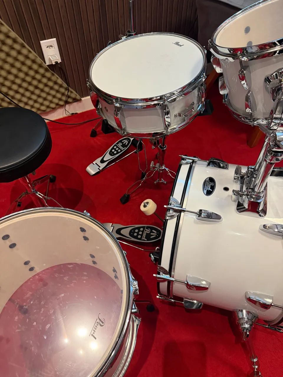 Bateria Pearl completa ( nova ) sem uso !  - Foto 4