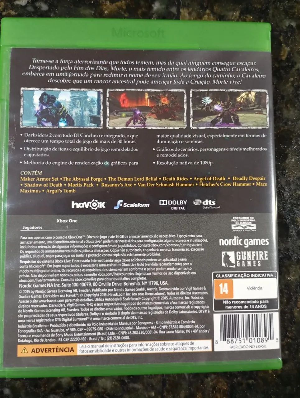 Darksiders 2 Deathnitive Edition Xbox One - Foto 3