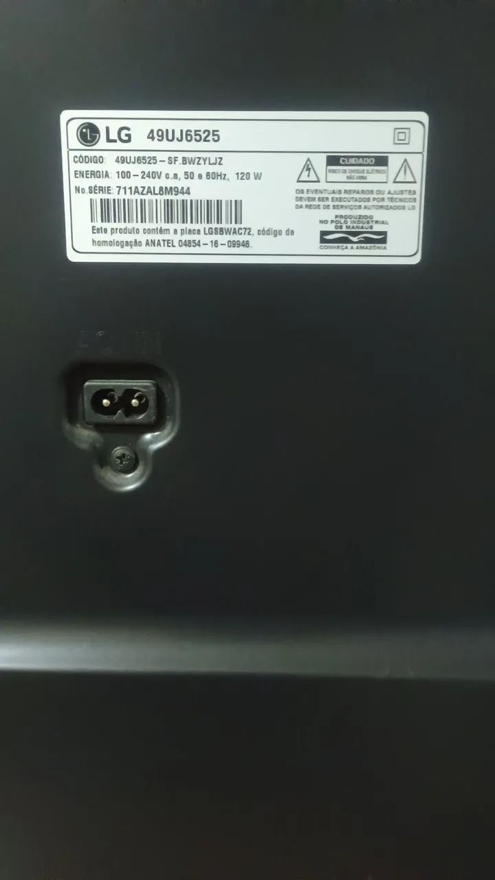 TV Smart LG 50 polegadas c/ defeito na tela - Foto 3