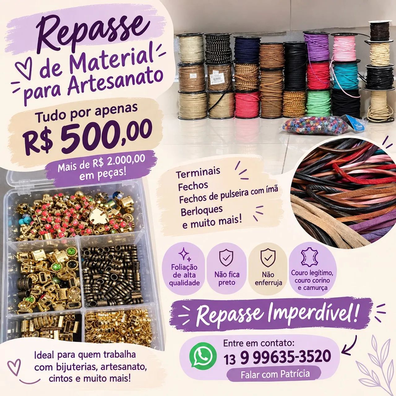 Repasse artesanato 