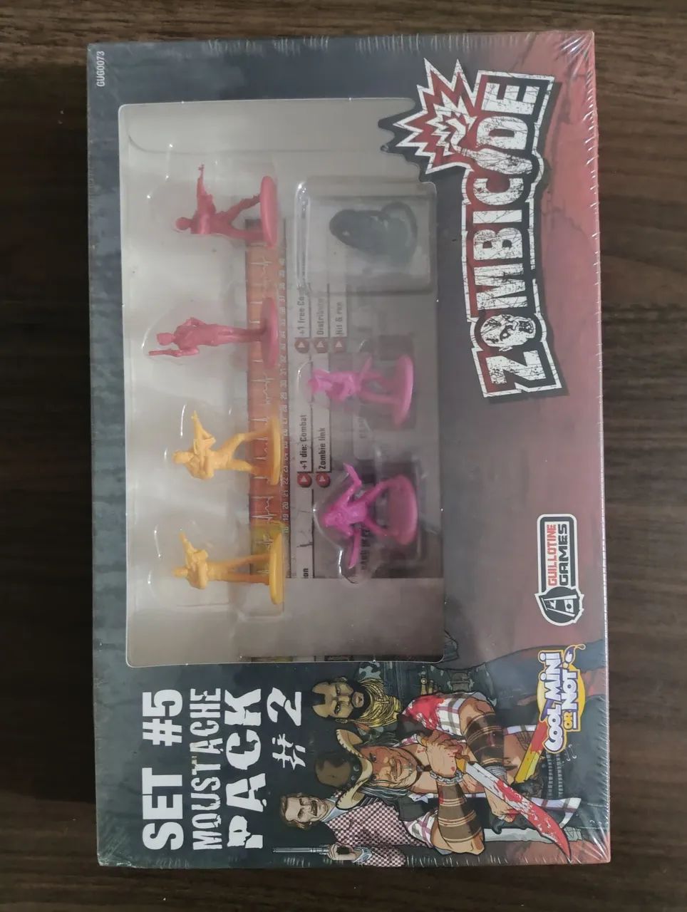 Zombicide set #5 moustache pack #2 