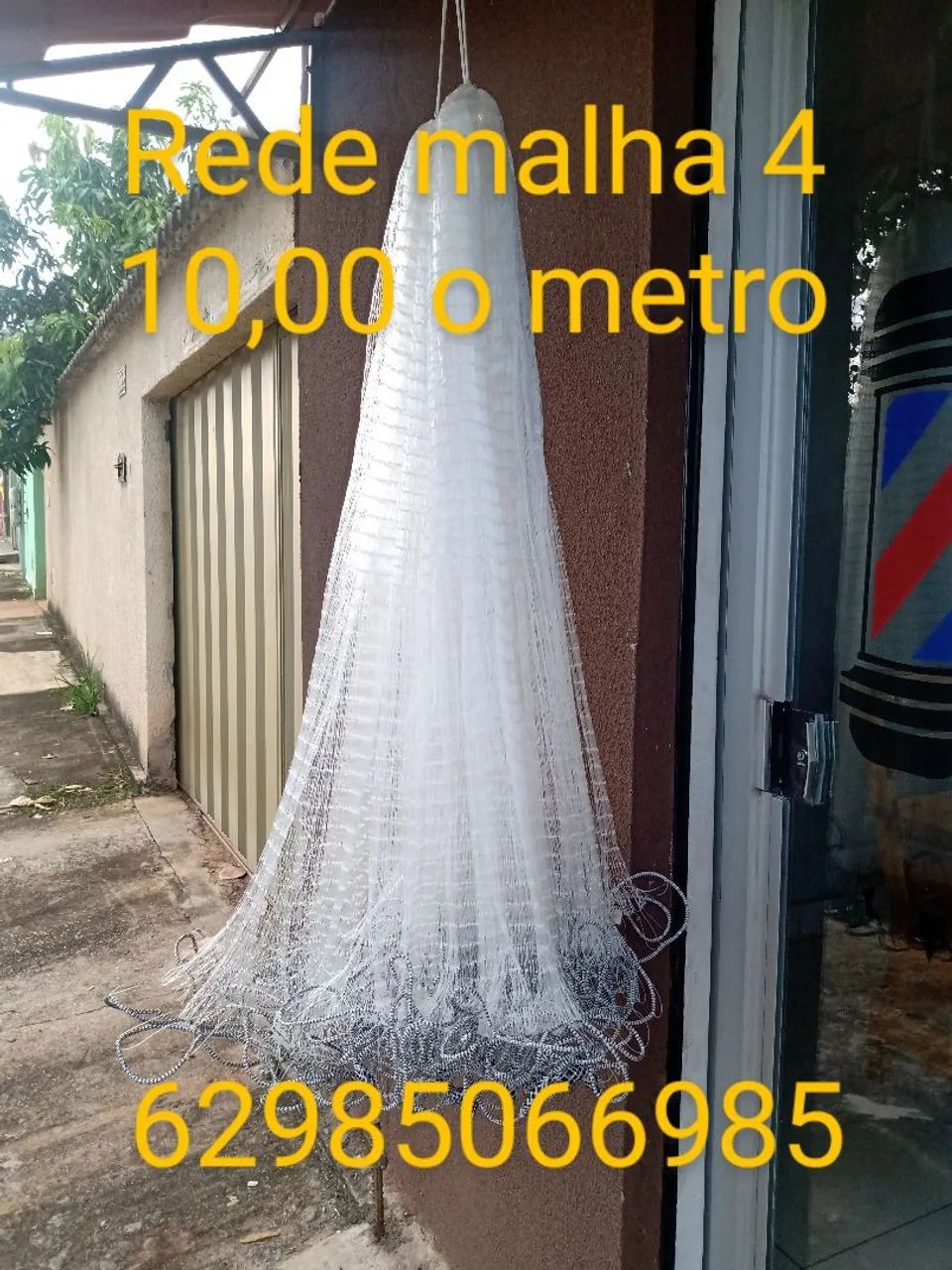 Redes de pesca 10,00 o metro  - Foto 4