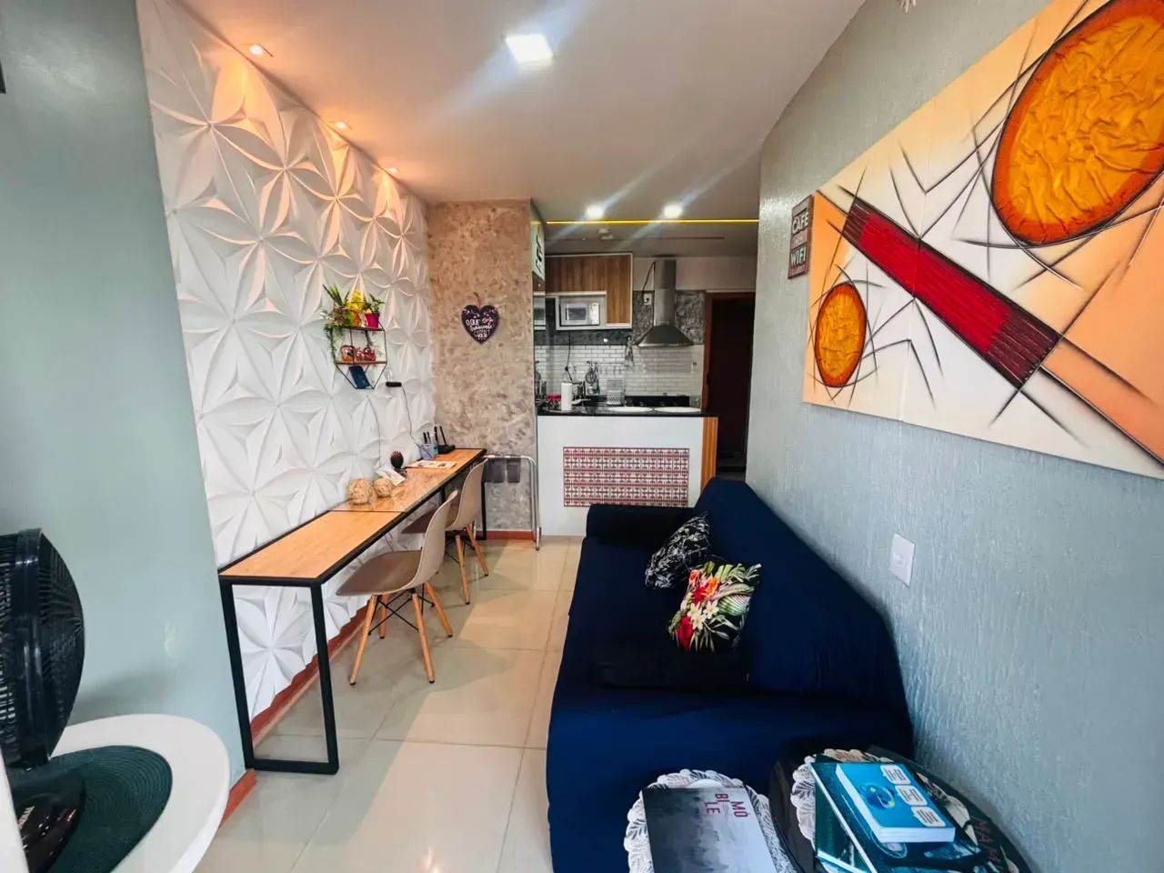 Edifício Blue c/ 45m², 1 quarto, mobiliado e 1 vaga em Jurunas/Belém-Pa - Foto 2