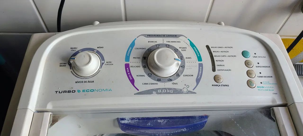 Máquina de lavar 8kg
