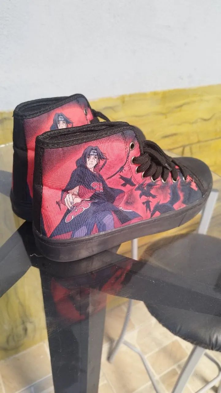 Tênis unissex Naruto Itachi - Foto 5