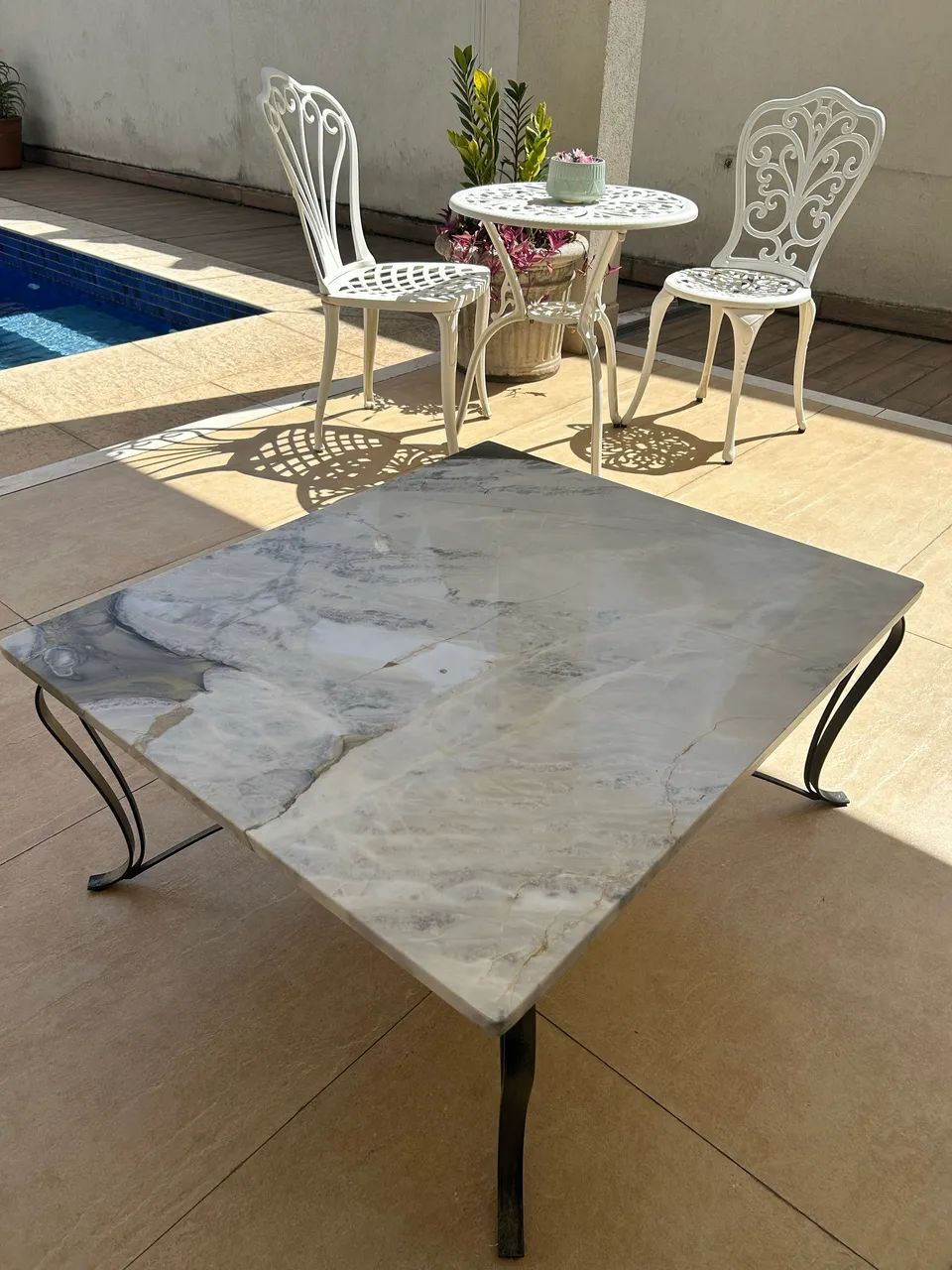 Mesa de centro mármore  - Foto 2