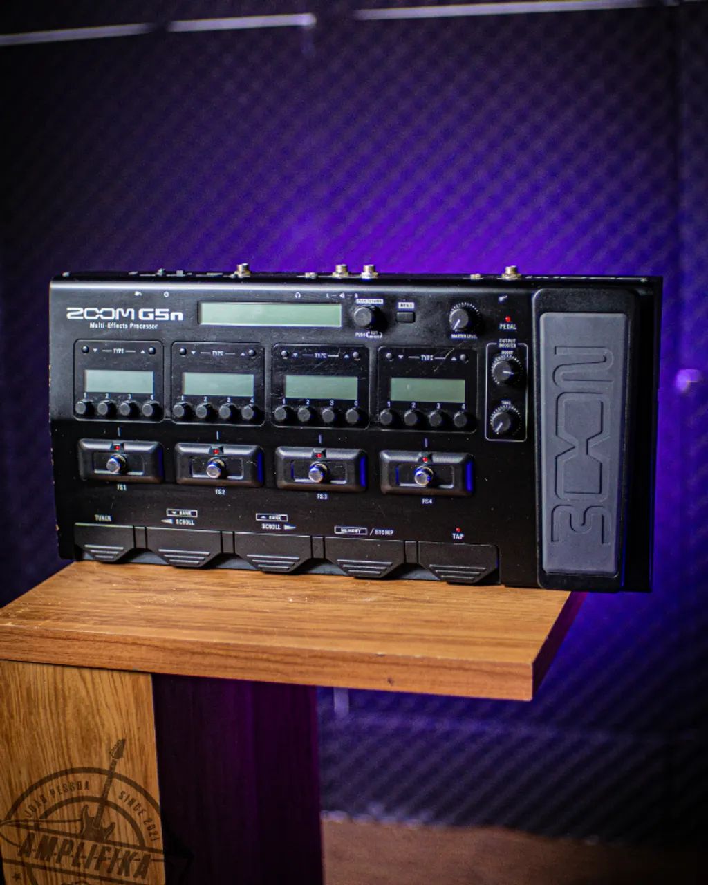Pedaleira Multi-efeitos Zoom G5n