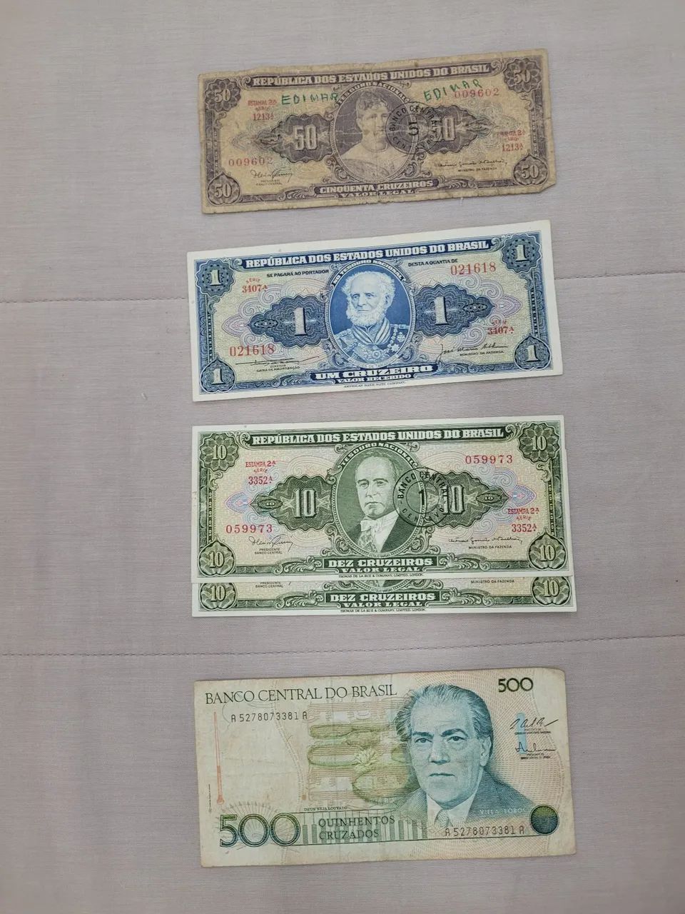 Dinheiro notas antigas colecionador - Foto 3