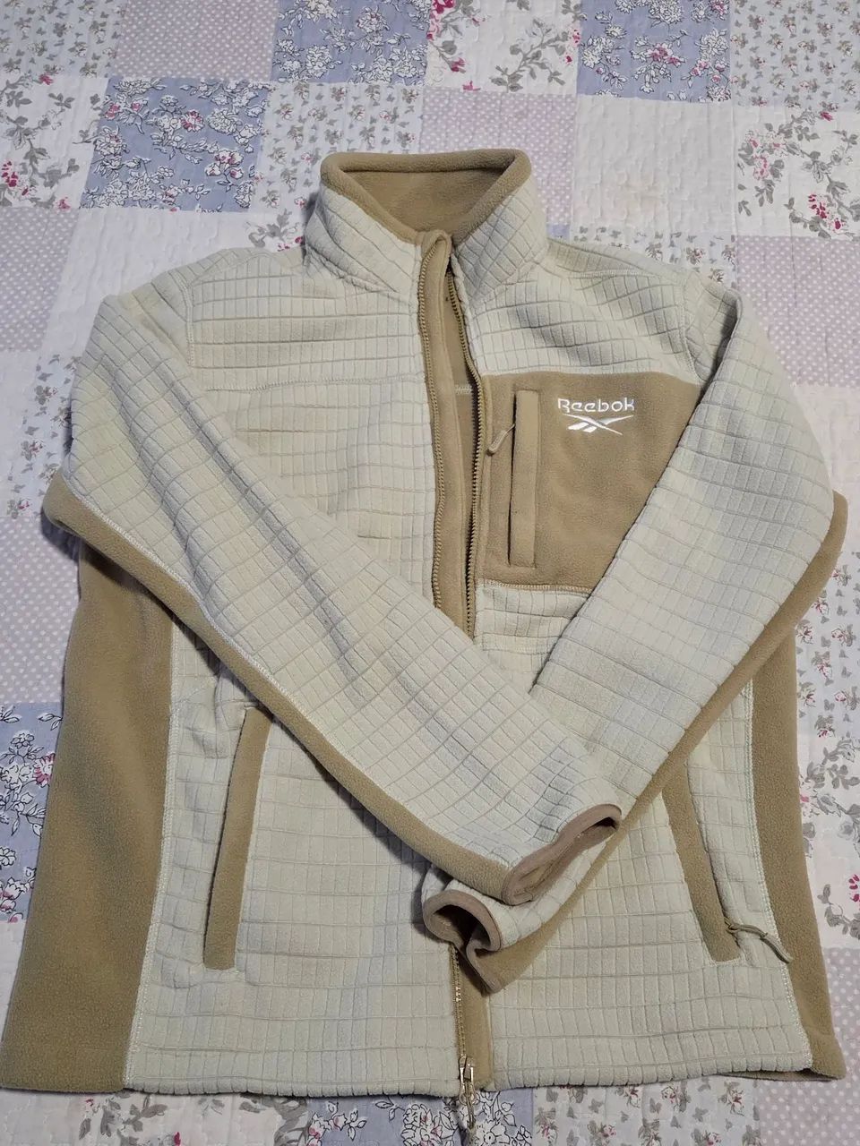 Jaqueta Casaco Reebok Polar Fleece Tamanho M - Foto 3