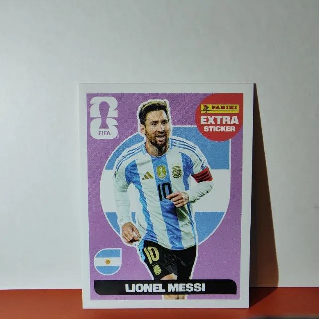 Figurinha Lionel Messi Extra Legend Base - Foto 5