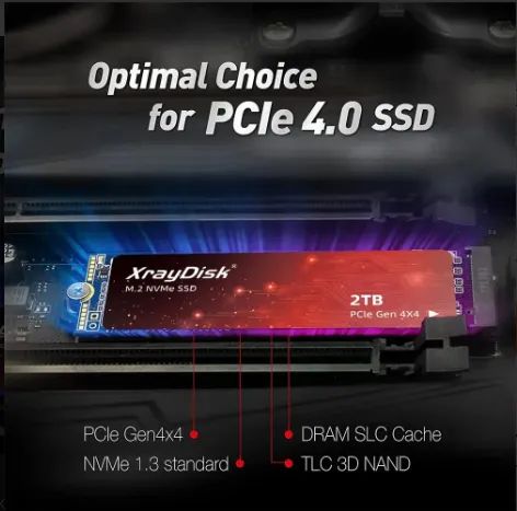 Xraydisk Ssd Nvme Gen4x4 2tb 5000 Mb/s Ps5/pc - Foto 3