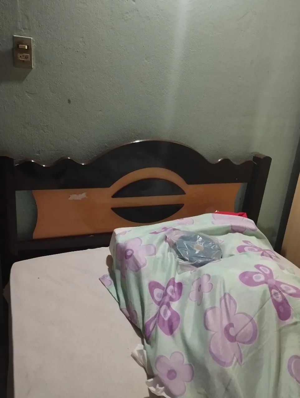 Cama Casal com colchão já desmontada - Foto 2