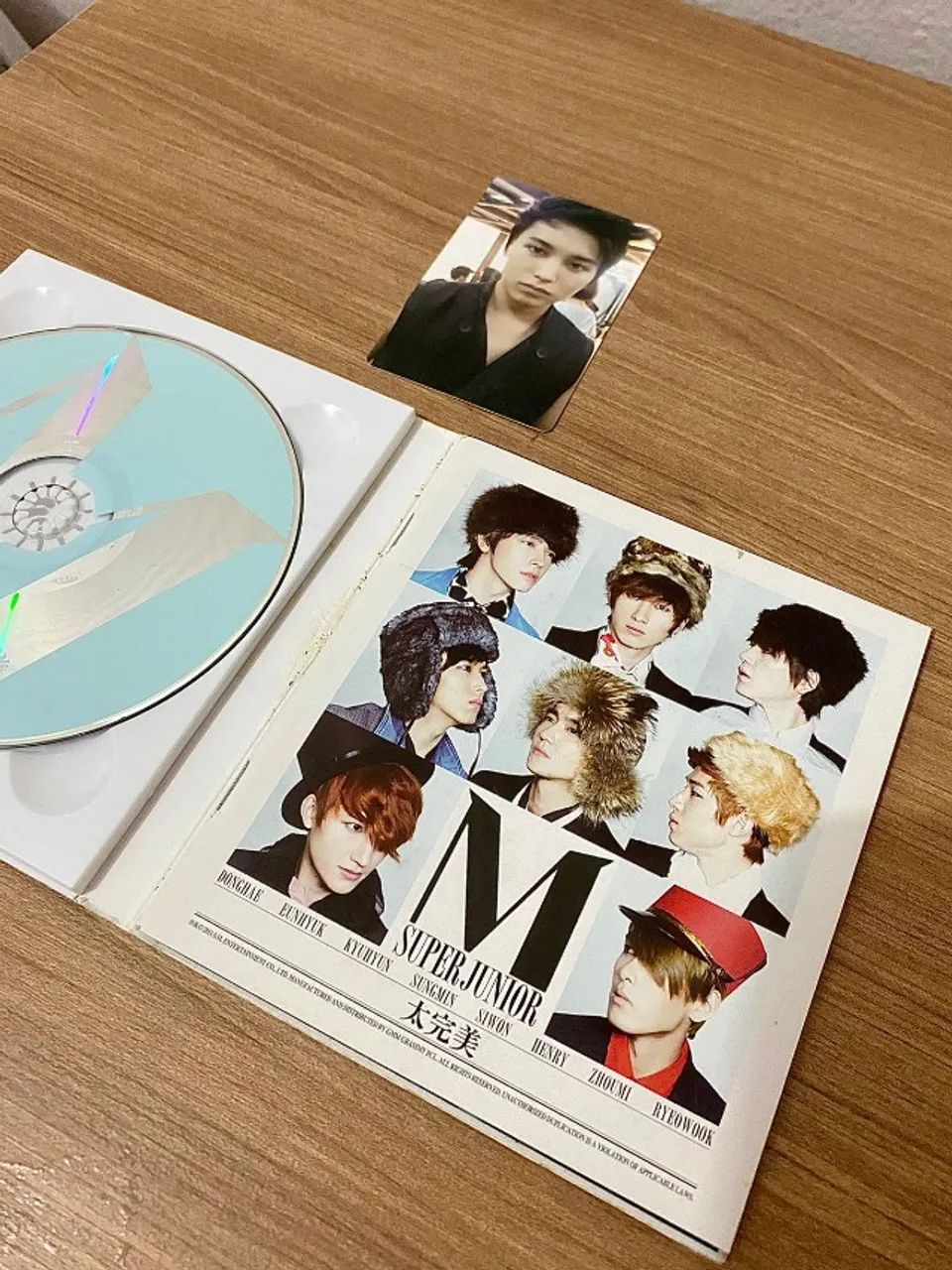 Álbum Original Kpop SUPER JUNIOR M PERFECTION - Foto 3