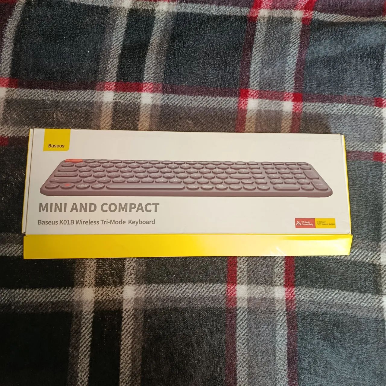 Teclado Sem Fio Baseus K01b Mini And Compact - Foto 2