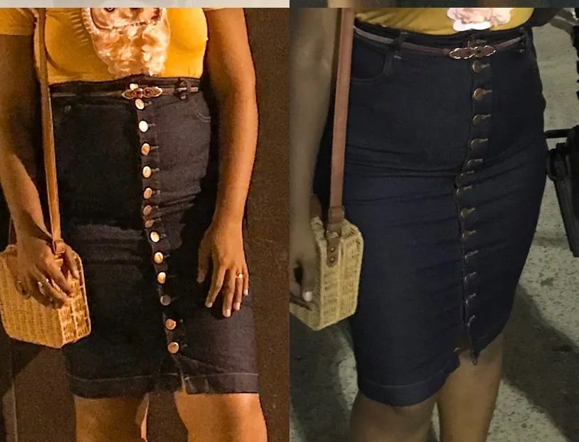 Saia jeans veste até tamanho 42 - Foto 2