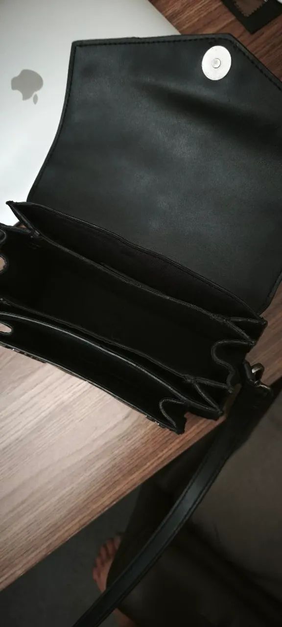 Bolsa de Couro da Zara - Foto 5