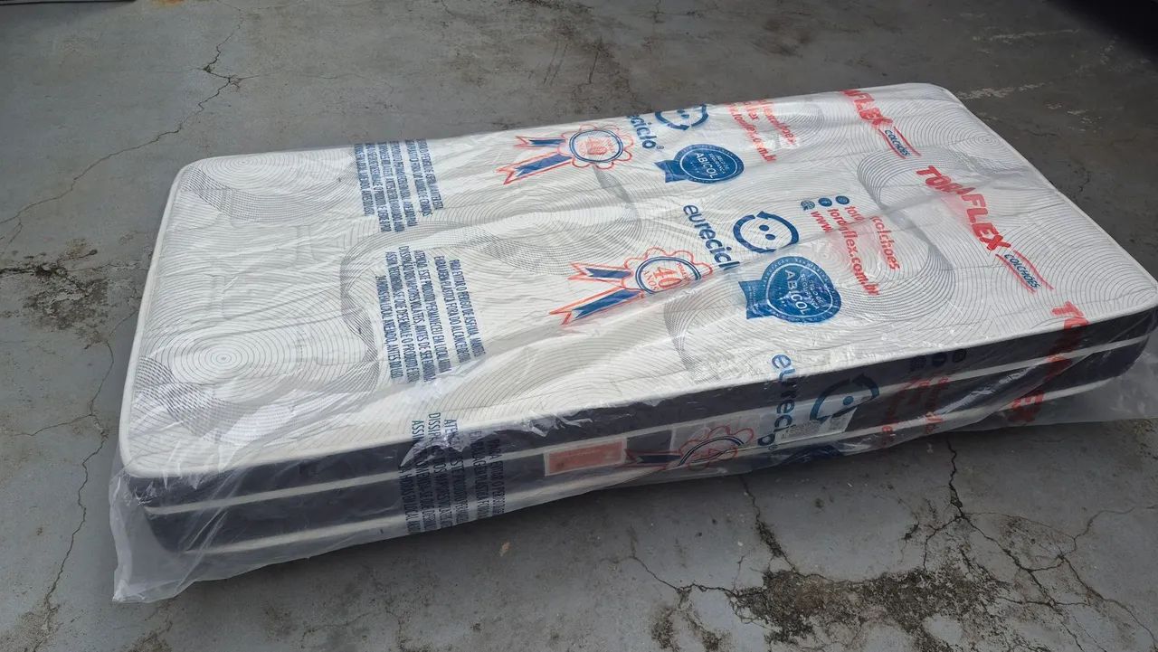 Colchão de Mola de solteiro - Ortoflex - Oportunidade!