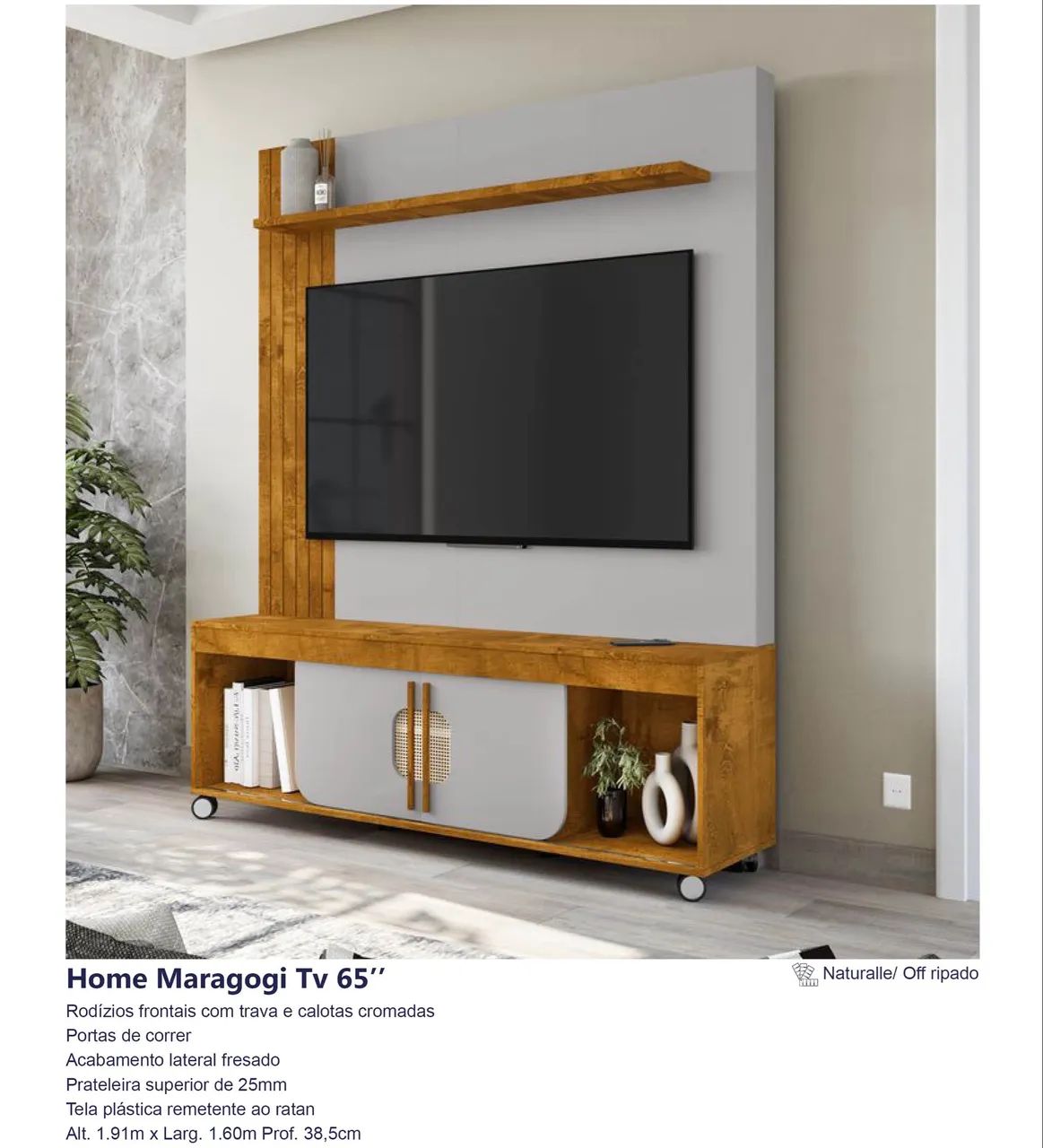 Home estante Maragogi 1,60m