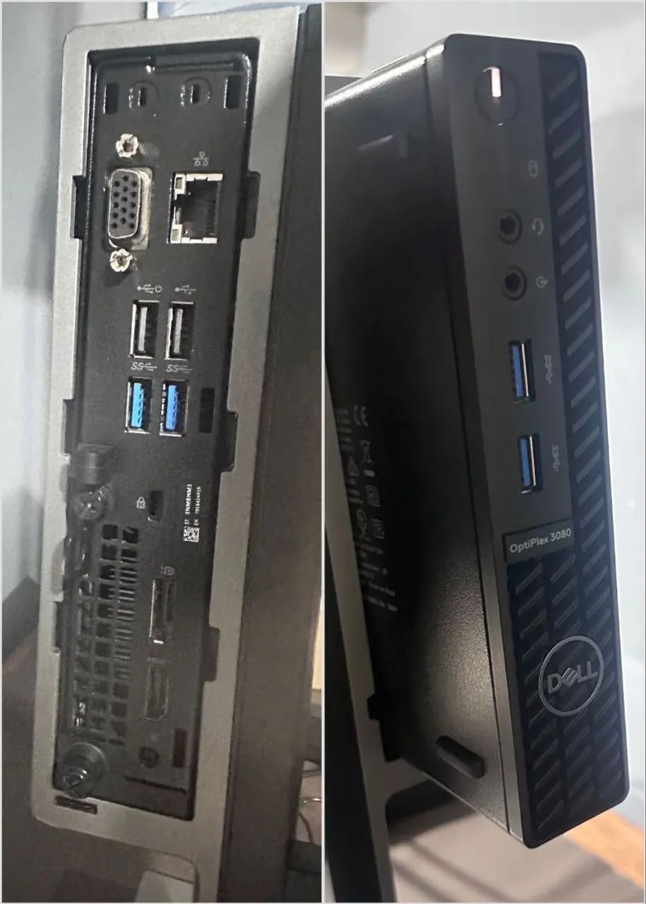 Mini CPU Dell Optiplex i5 - 10ª Ger 8GB M2: 256GB - Foto 3