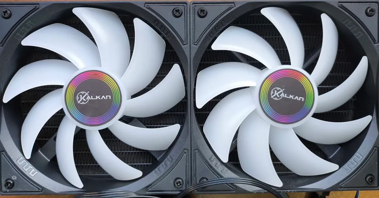 Water Cooler Kalkan Alpha 240 ARGB com Display  - Foto 4