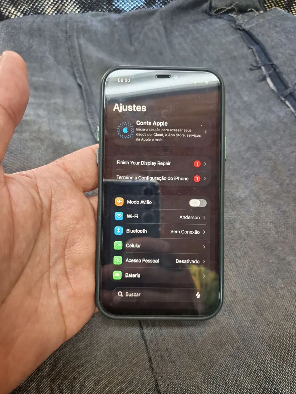 iPhone 12 Pro Dourado. 