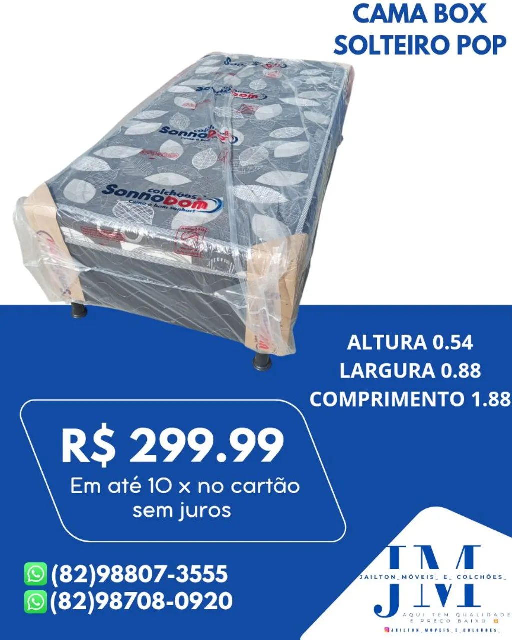PROMOÇÕES DE CAMA SOLTEIRO BOX 