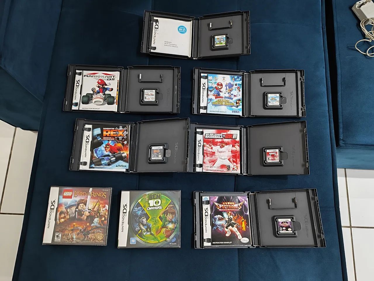 3DSとカセット8つ Nintendo Ds com 8 jogos - Jogos de Vídeo Game - Presidente Médici