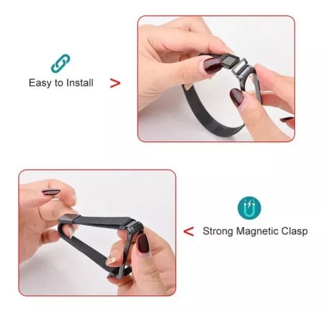 Pulseira Para Xiaomi Mi Band 3 / 4 / 5 / 6  - Foto 6